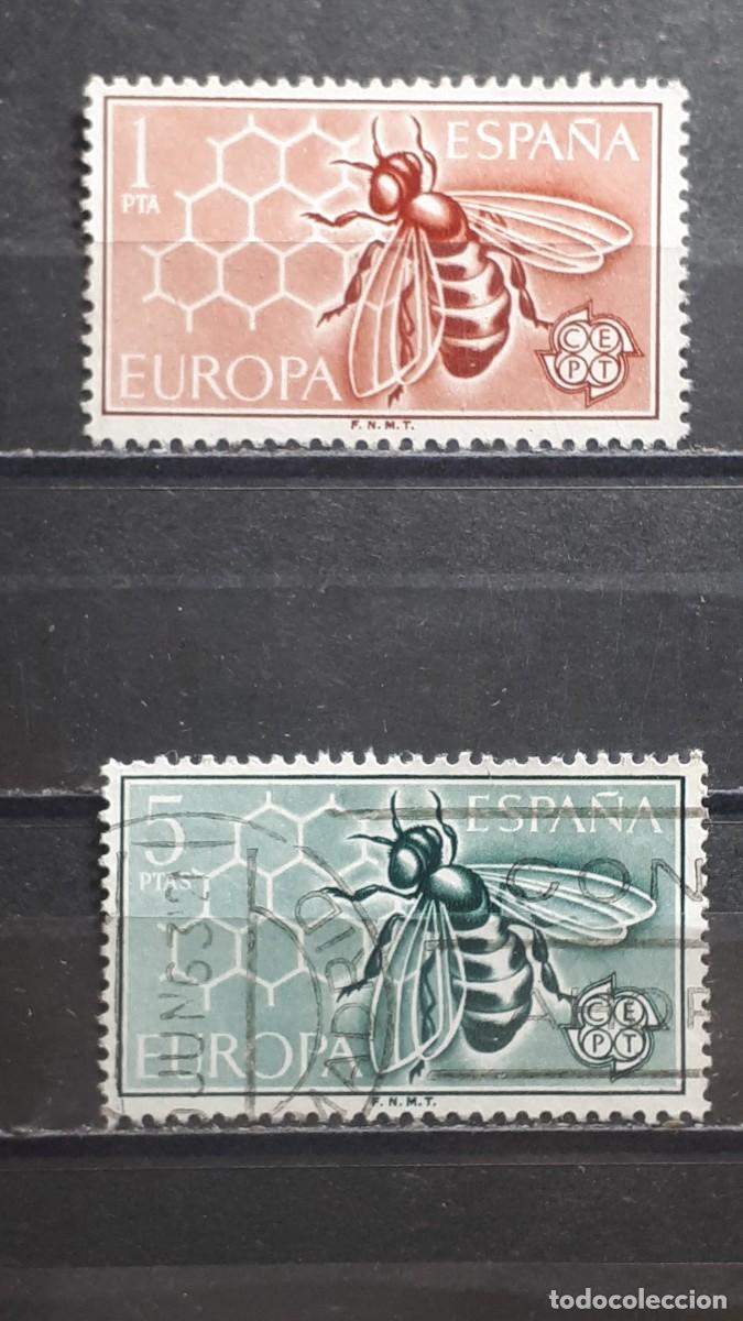 Sellos: ESPA&Ntilde;A. A&Ntilde;O 1962 &deg; . Edifil 1448/49 - Foto 1