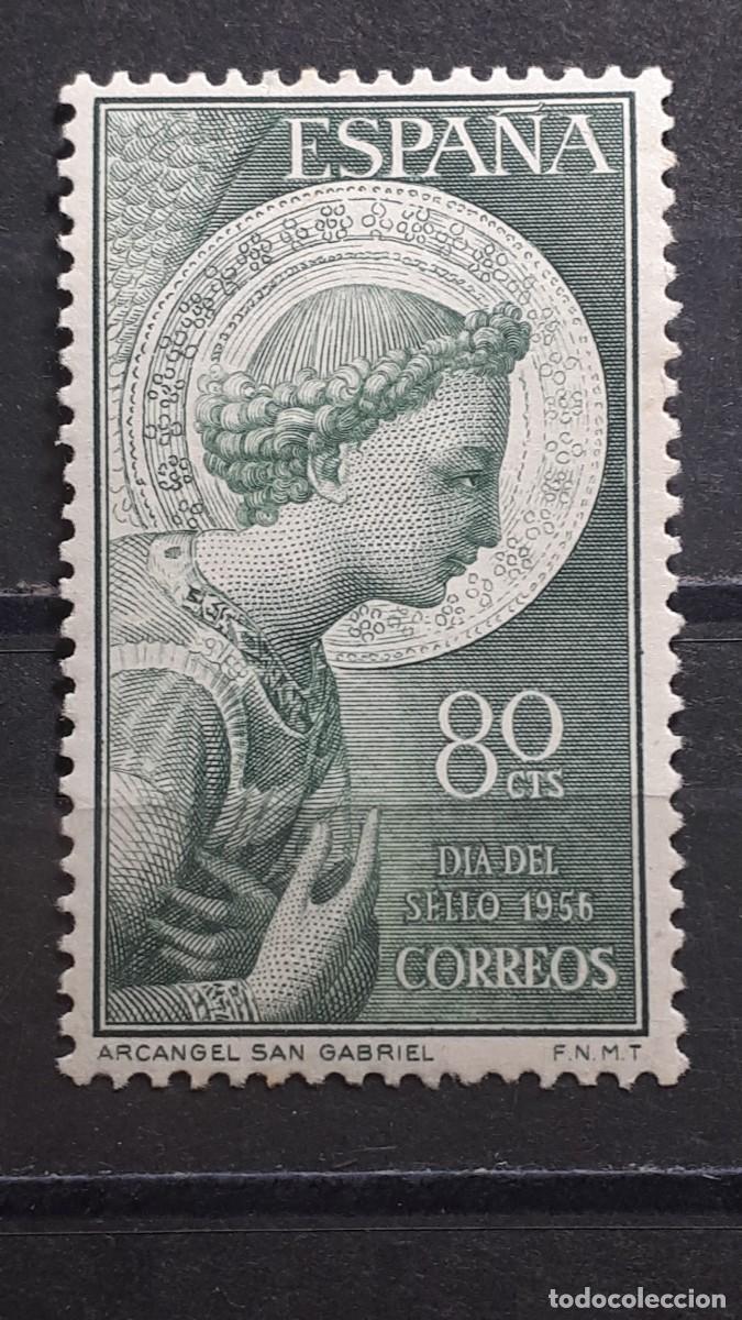 Sellos: ESPA&Ntilde;A . A&ntilde;o 1956. **. EDIFIL 1195 - Foto 1