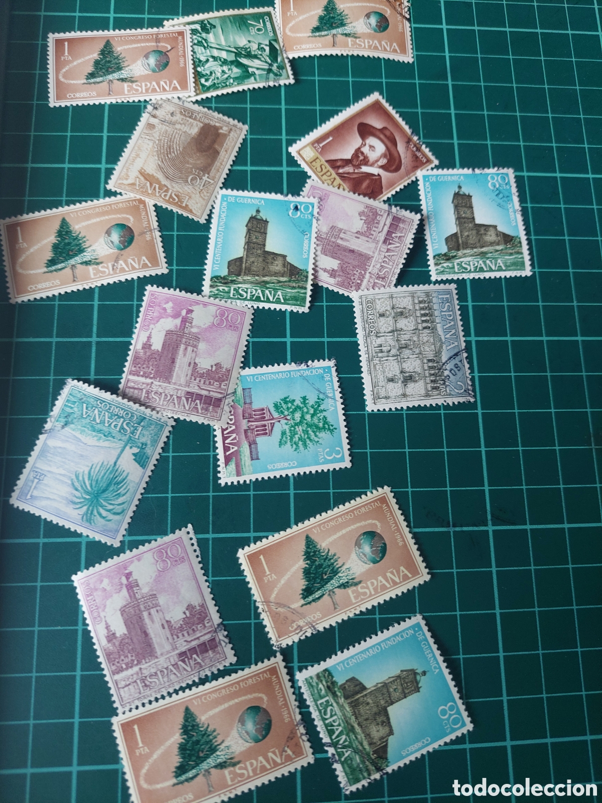 Sellos: 1966 Espa&ntilde;a sellos usados lujo - Foto 1