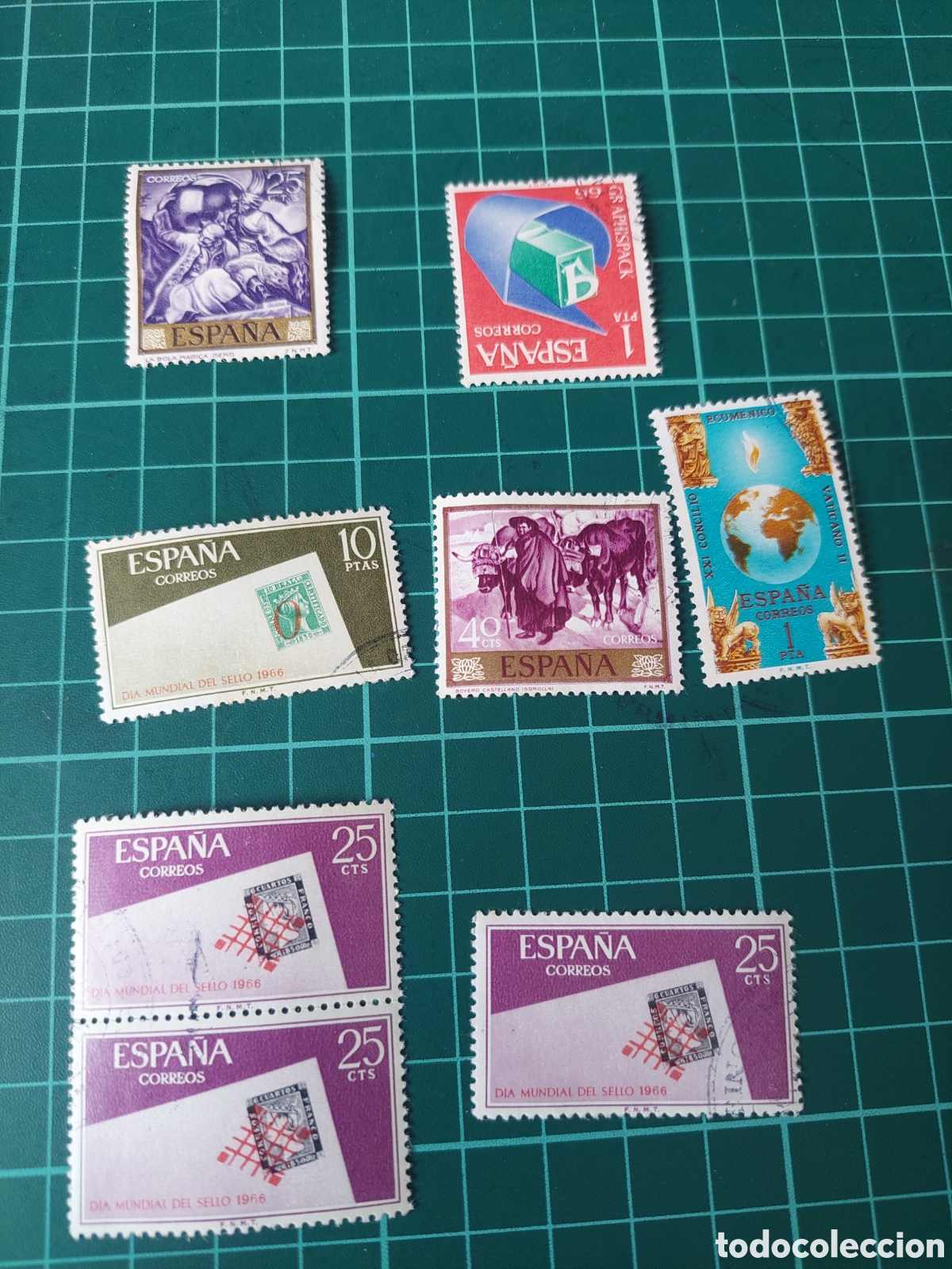 Sellos: 1966 Espa&ntilde;a usados lujo - Foto 1