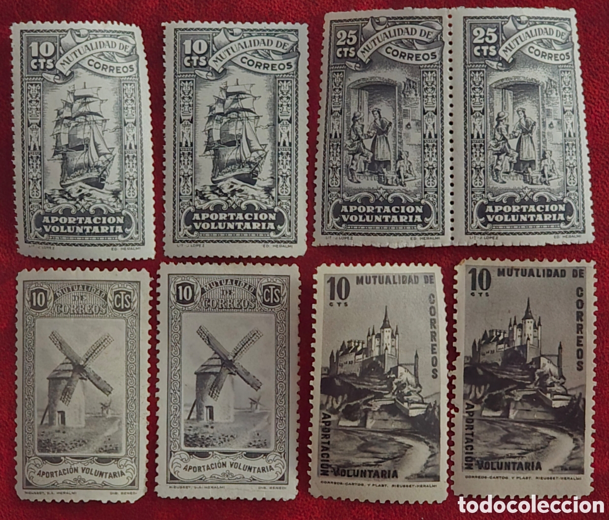 Sellos: Sellos Espa&ntilde;a MUTUALIDAD CORREOS POSTAL - Foto 1