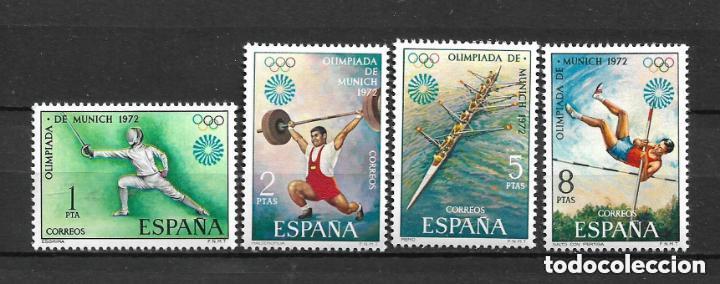 Sellos: espa&ntilde;a 1972 edifil 2098/2101 * mh - 3/20 - Foto 1