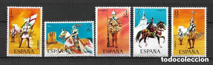 Sellos: espa&ntilde;a 1973 edifil 2139/2143 * mh - 3/20 - Foto 1