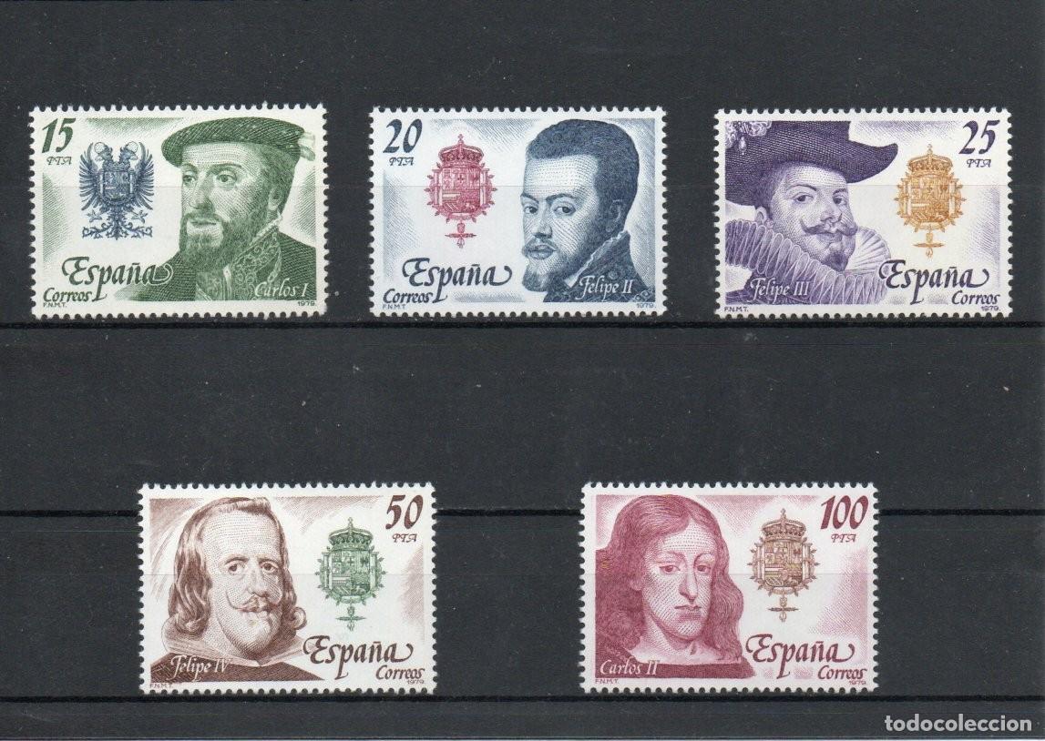 Sellos: ESPA&Ntilde;A. REYES DE ESPA&Ntilde;A. CASA DE AUSTRIA. - Foto 1