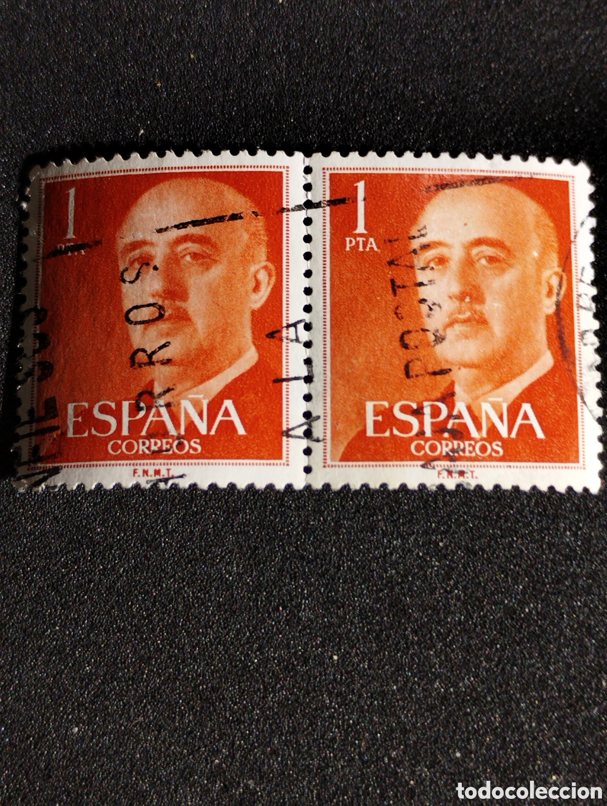 Sellos: Sellos de franco en bloque de dos - Foto 2