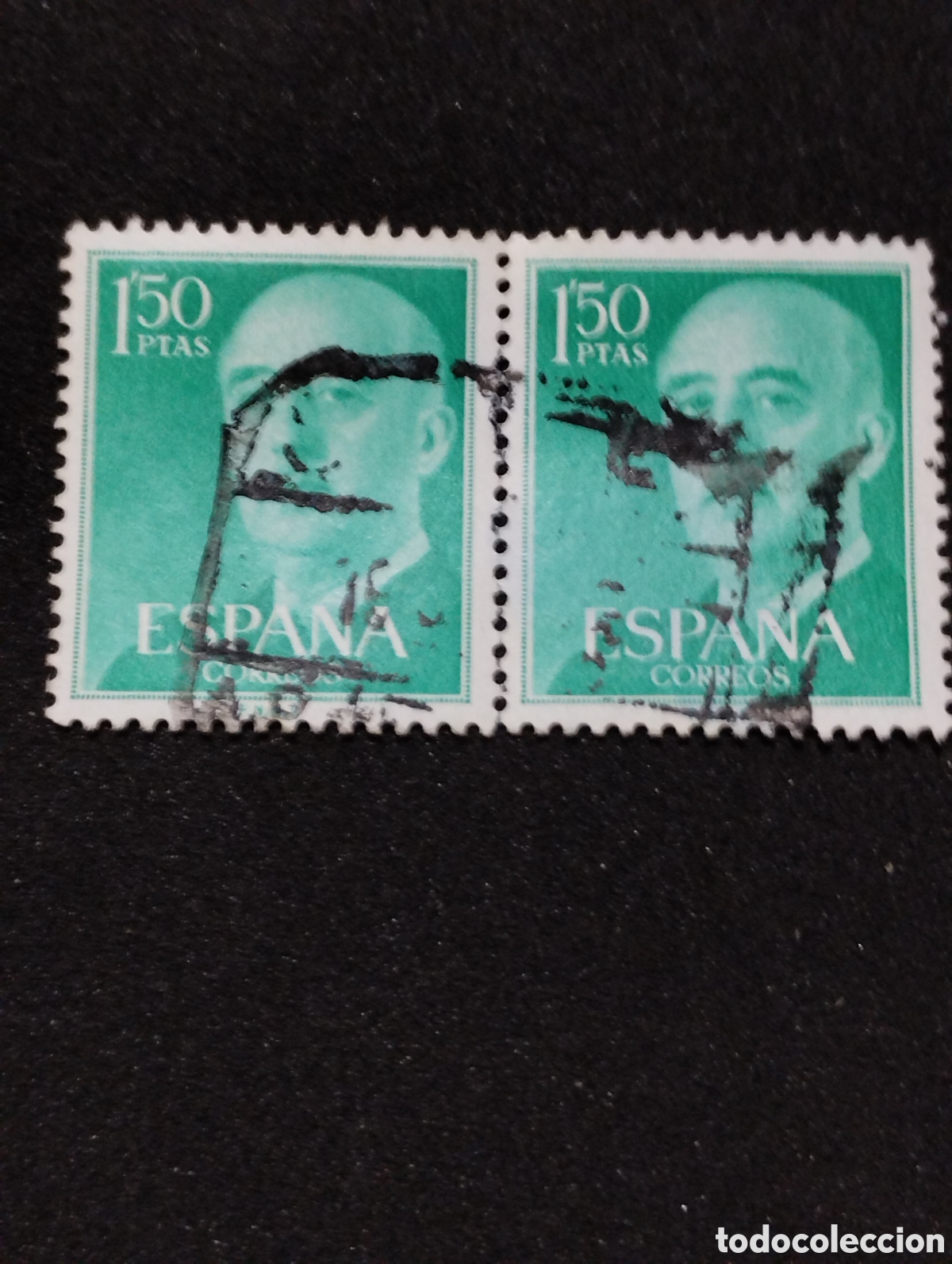 Sellos: Sellos de franco en bloque de dos - Foto 1