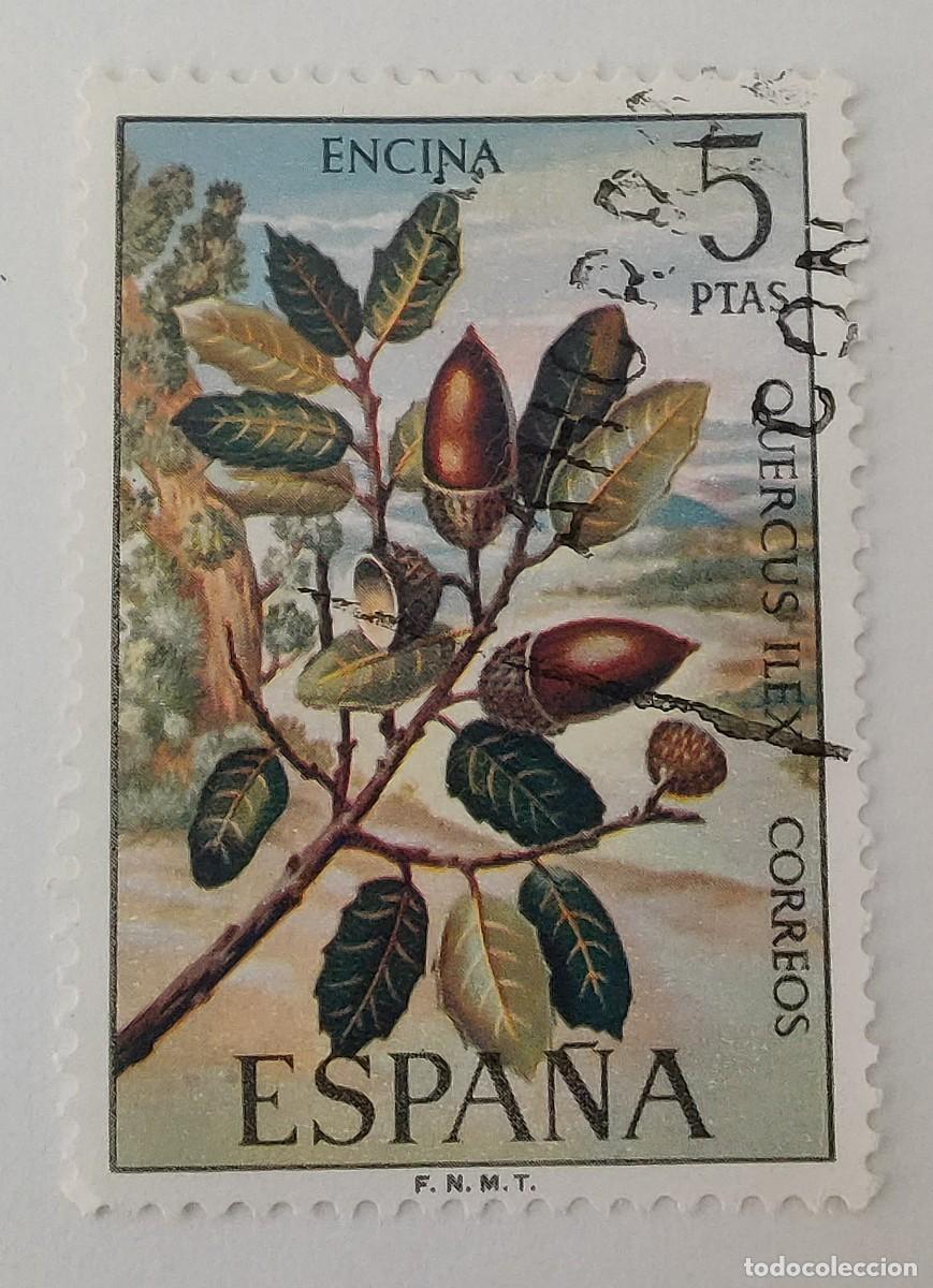 Sellos: 5 Sellos. Espa&ntilde;a. Flora. C.C. A&ntilde;o 1972. - Foto 3