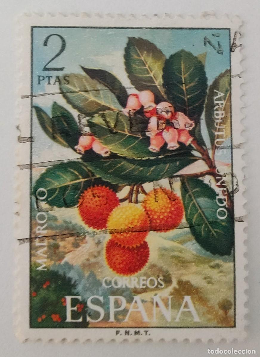 Sellos: 5 Sellos. Espa&ntilde;a. Flora. C.C. A&ntilde;o 1972. - Foto 4