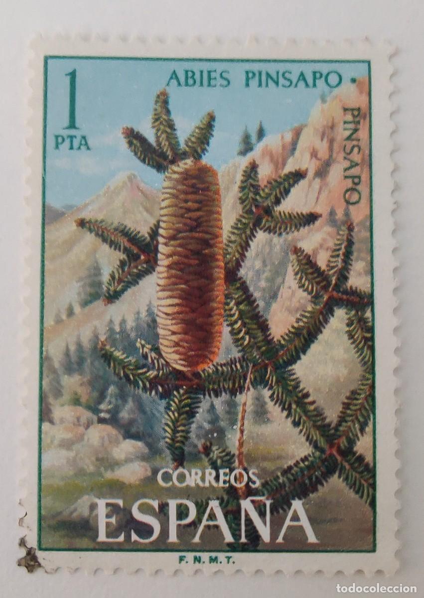 Sellos: 5 Sellos. Espa&ntilde;a. Flora. C.C. A&ntilde;o 1972. - Foto 5