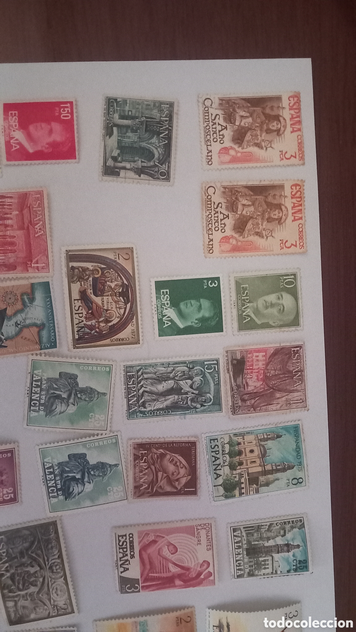 Sellos: Lote Sellos Espa&ntilde;a Pesetas - Foto 2