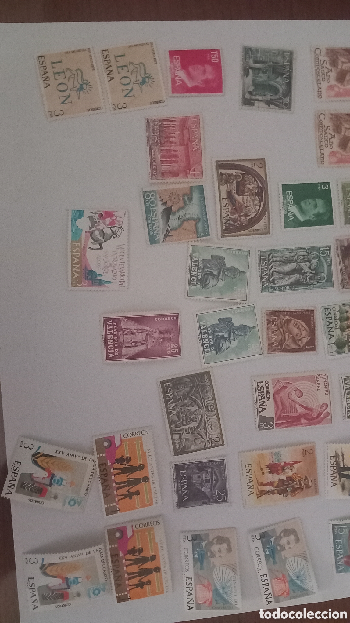 Sellos: Lote Sellos Espa&ntilde;a Pesetas - Foto 3