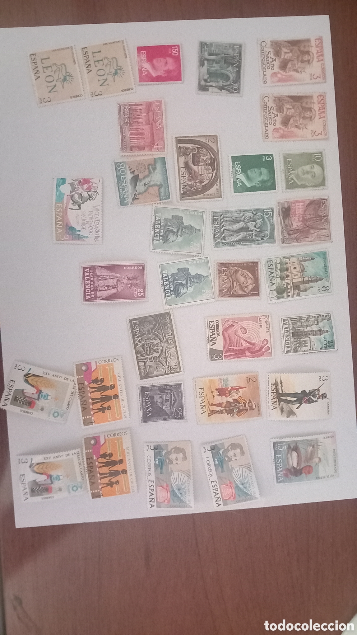 Sellos: Lote Sellos Espa&ntilde;a Pesetas - Foto 1
