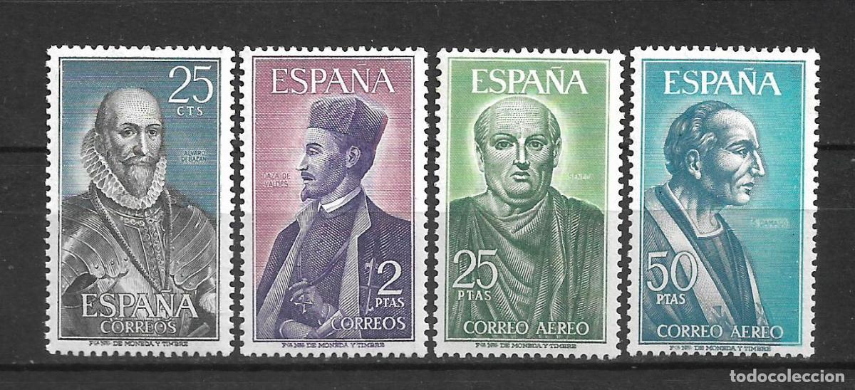 Sellos: espa&ntilde;a 1966 edifil 1705/1708 * mh - 6/1 - Foto 1