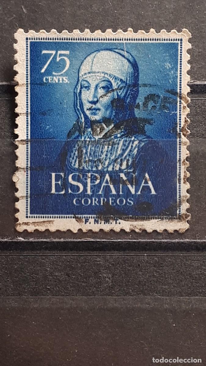 Sellos: ESPA&Ntilde;A. A&Ntilde;O 1951 &deg;. EDIFIL 1093. - Foto 1