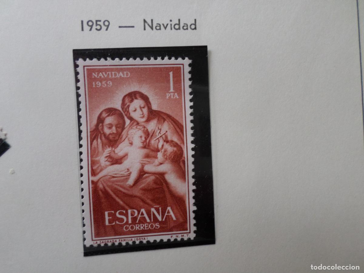 Sellos: 1959, navidad, edifil 1253 - Foto 1