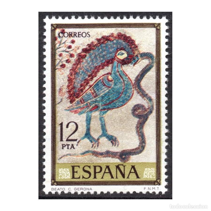Sellos: B1160# Espa&ntilde;a 1975 [SLL] C&oacute;dices. Gerona. 12 Pts (MNH) - Foto 1