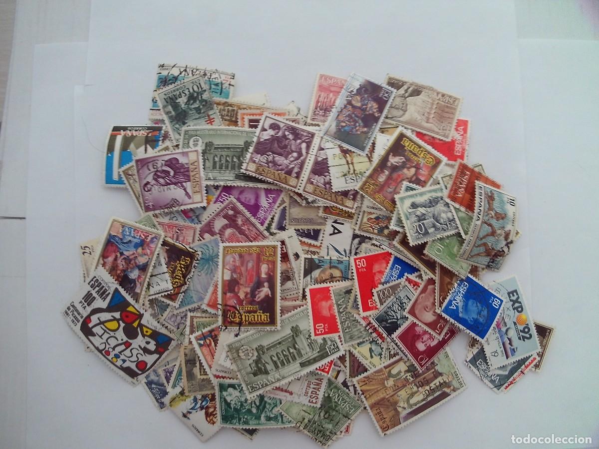 Sellos: LOTE DE 250 SELLOS USADOS DE ESPA&Ntilde;A - Foto 1