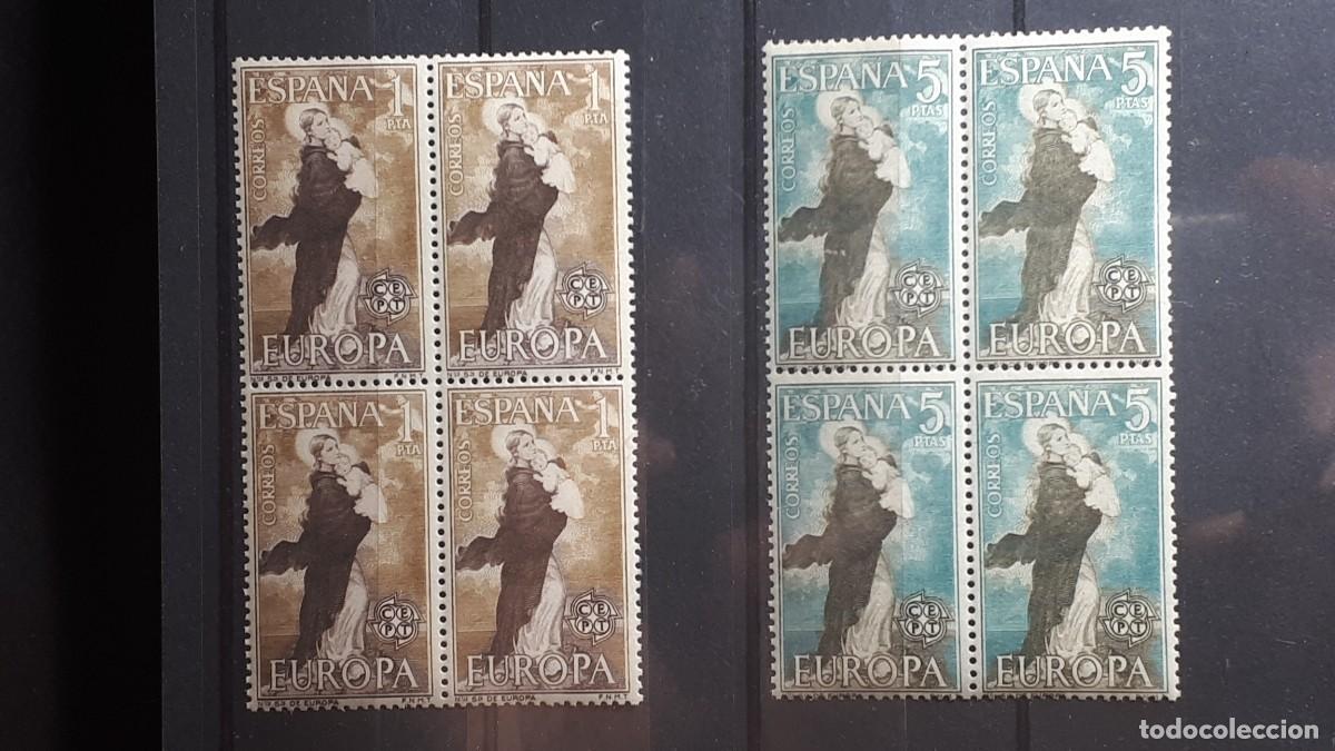 Sellos: ESPA&Ntilde;A 1963** edifil 1519/20. B4. - Foto 2