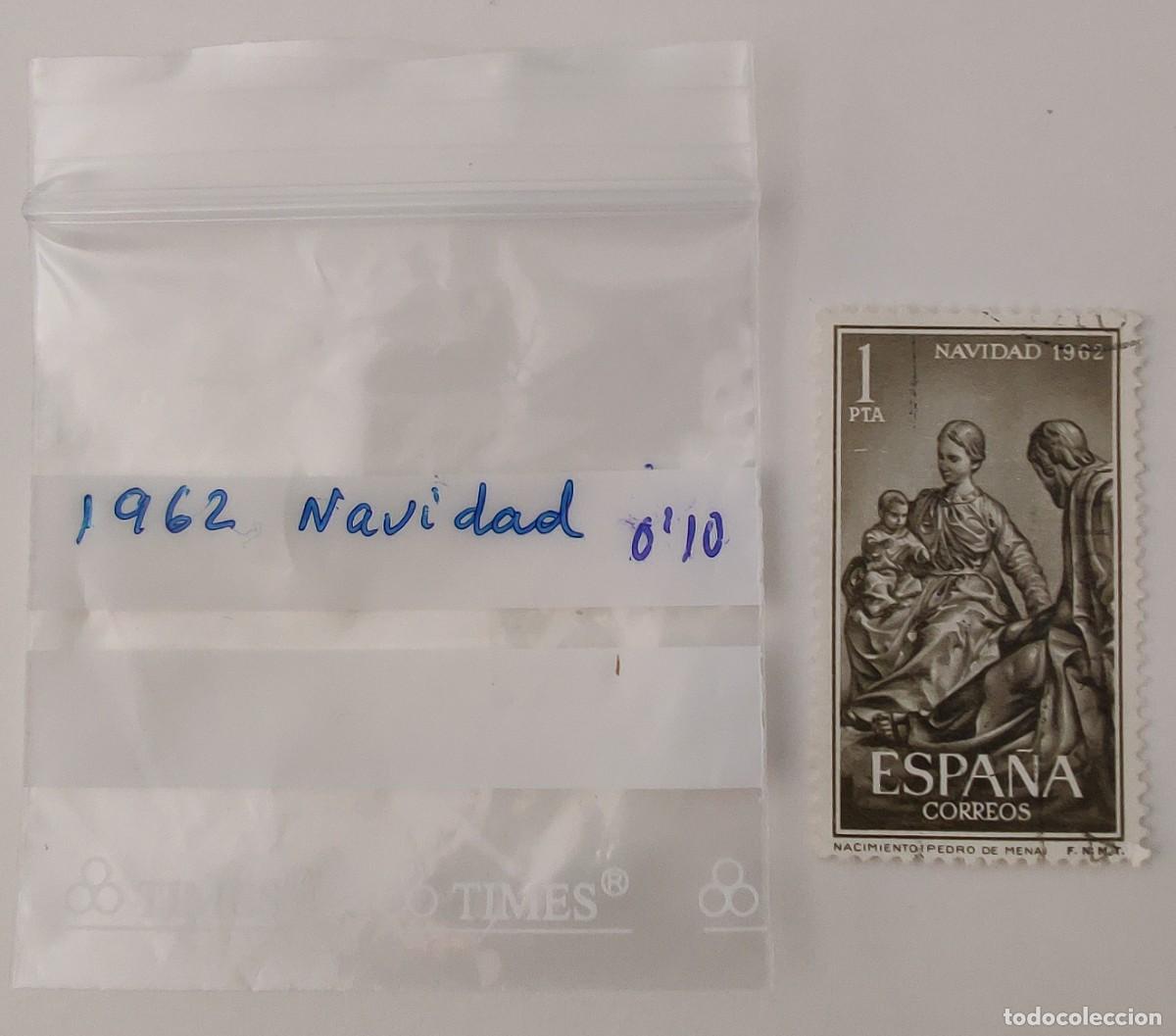 Sellos: Sello. Espa&ntilde;a. Navidad. A&ntilde;o 1962. - Foto 6