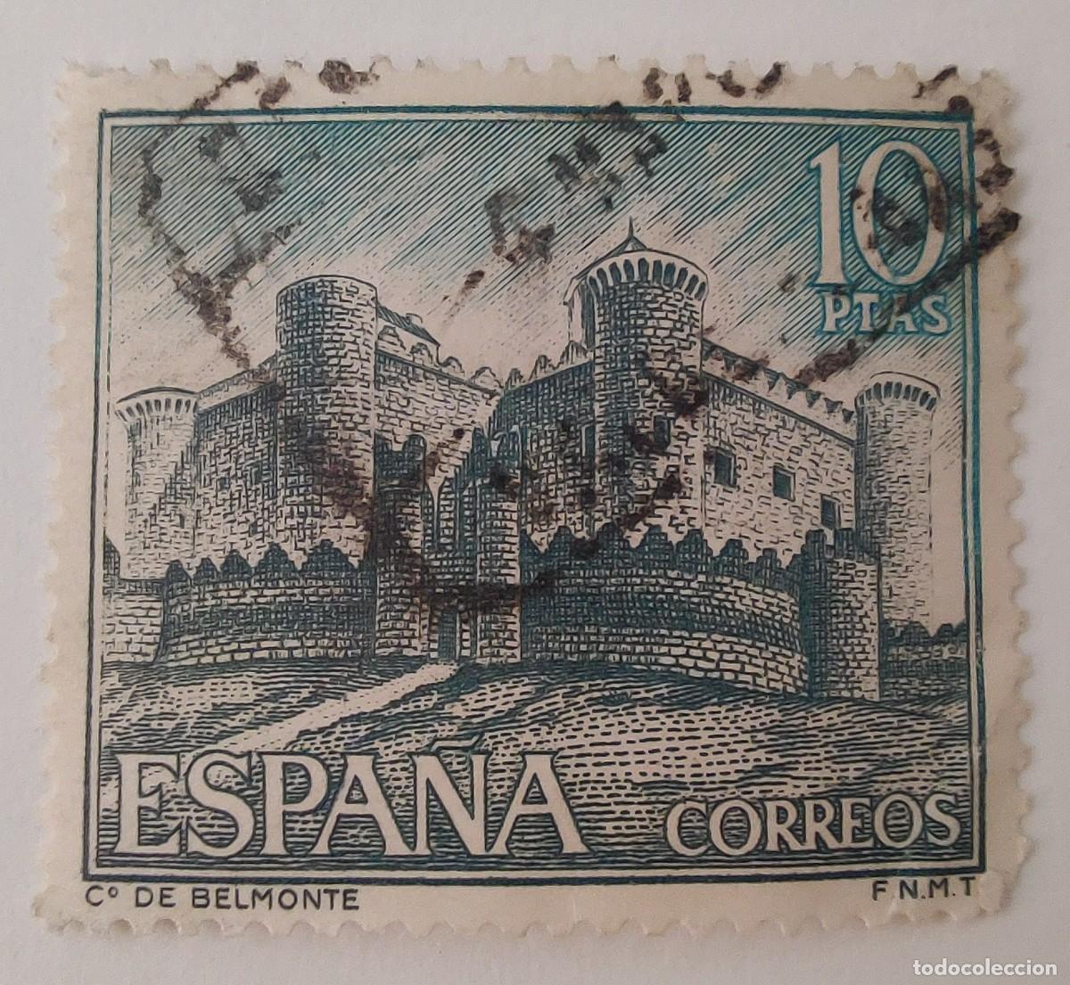 Sellos: 5 Sellos. Espa&ntilde;a. Castillos. A&ntilde;o 1967. - Foto 5