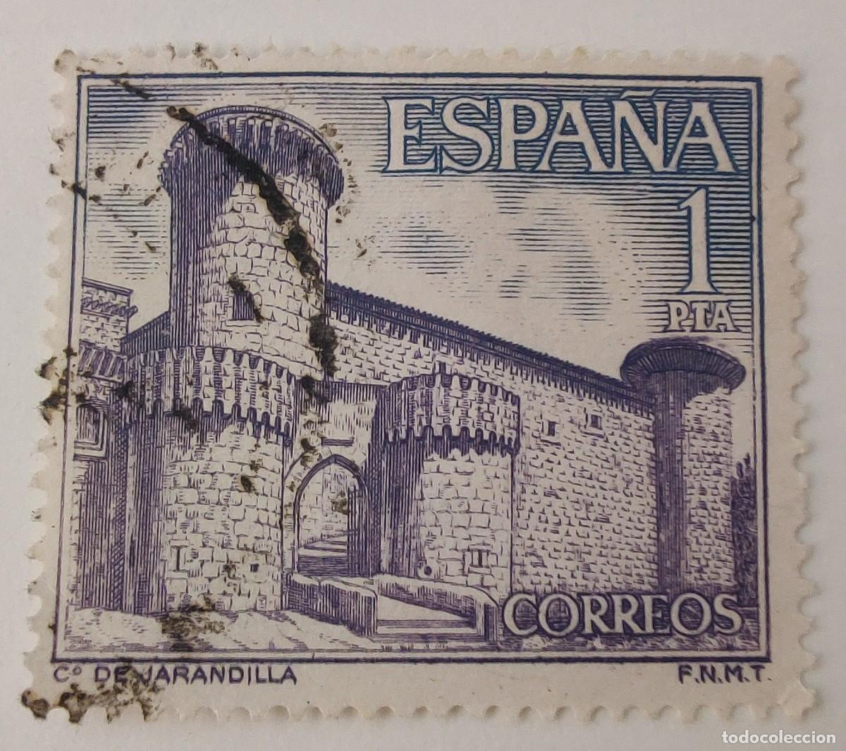 Sellos: 5 Sellos. Espa&ntilde;a. Castillos. A&ntilde;o 1967. - Foto 6