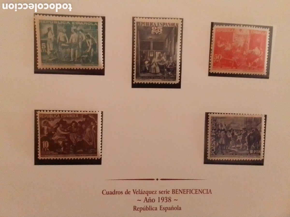 Sellos: VEL&Aacute;ZQUEZ en la Filatelia ESPA&Ntilde;OLA - Foto 6