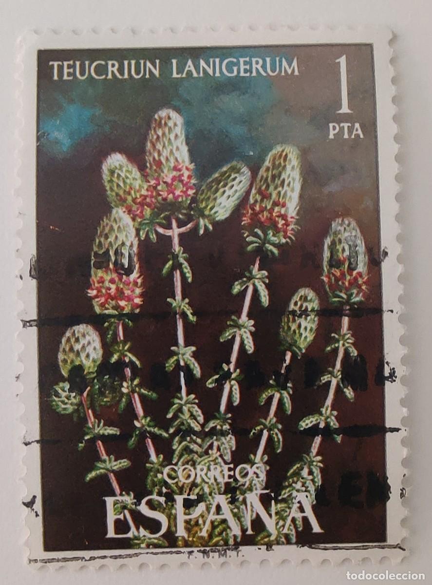 Sellos: 5 Sellos. Espa&ntilde;a. Flora. A&ntilde;o 1974. - Foto 3