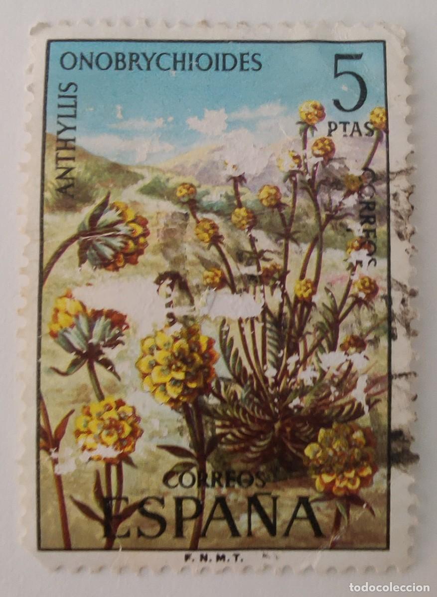 Sellos: 5 Sellos. Espa&ntilde;a. Flora. A&ntilde;o 1974. - Foto 5