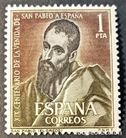 Sellos: ESPA&Ntilde;A 1963 - SAN PABLO - EDIFIL 1493* - Foto 1