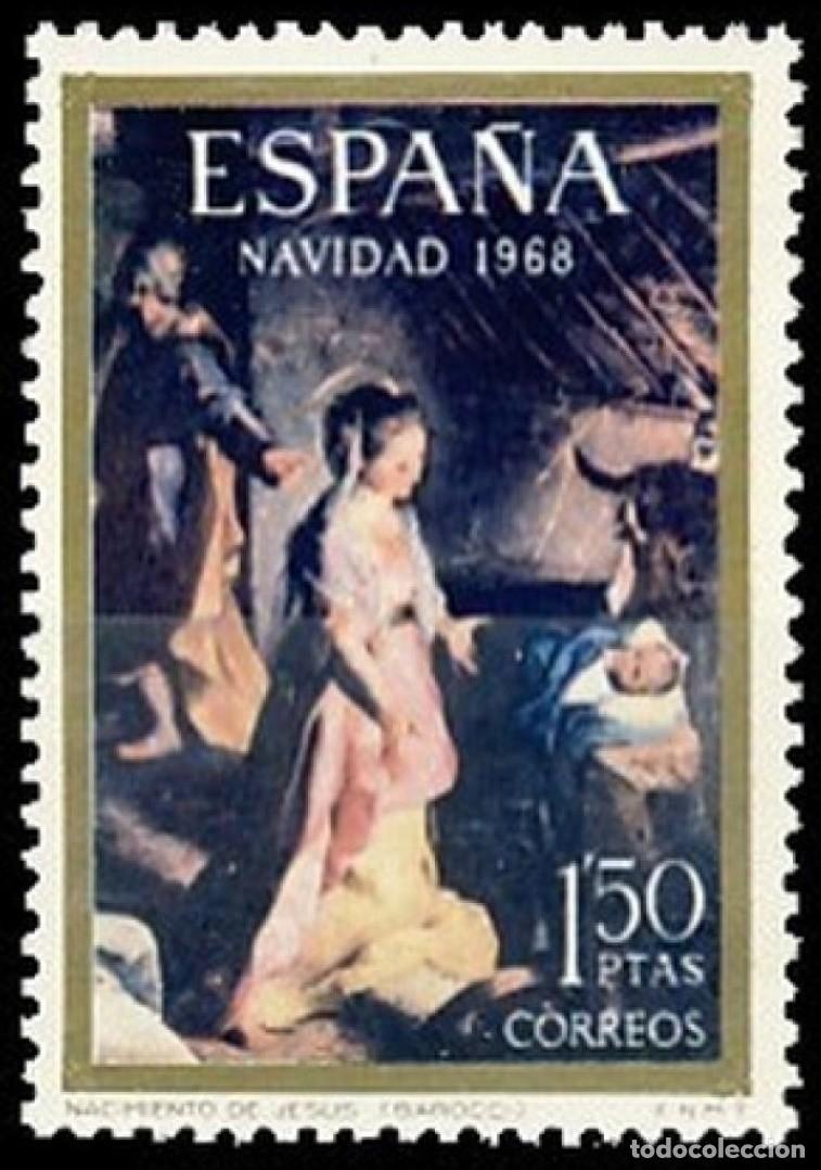 Sellos: ESPA&Ntilde;A 1968 - NAVIDAD - EDIFIL 1897* - Foto 1