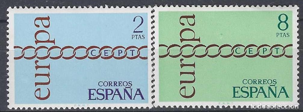 Sellos: ESPA&Ntilde;A 1971 - EUROPA, S.COMPLETA - MNH** - Foto 1