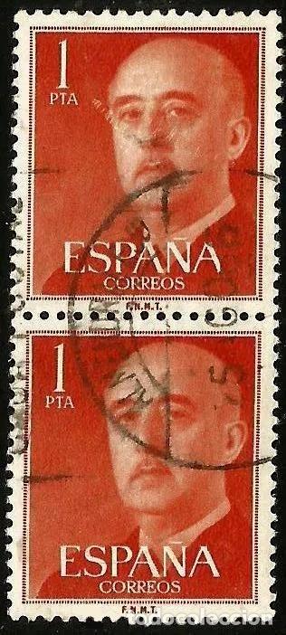 Sellos: EDIFIL 1153 ALMENDRALEJO DEFECTO DE IMPRESION - Foto 1