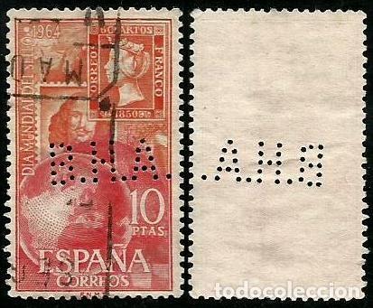 Sellos: EDIFIL 1597 PERFORADO BHA - Foto 1