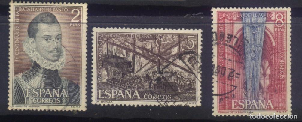 Sellos: S-11222- ESPA&Ntilde;A 1971. BATALLA DE LEPANTO. - Foto 1