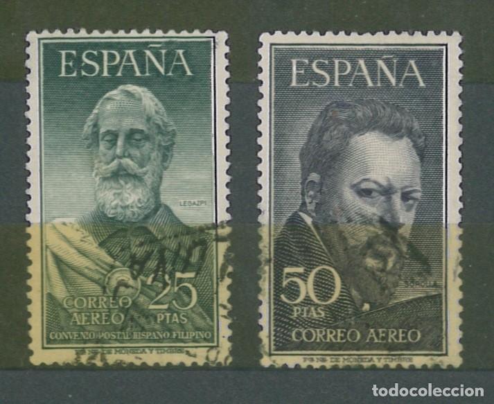 Sellos: Espa&ntilde;a. 1124/25 Legazpi y Sorolla usado - Foto 1