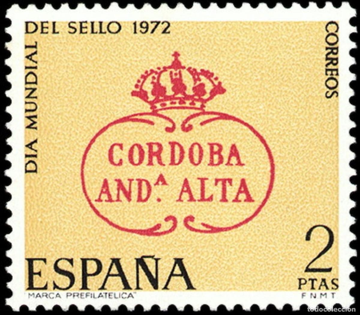 Sellos: ESPA&Ntilde;A 1972 - DIA DEL SELLO - EDIFIL 2092* - Foto 1