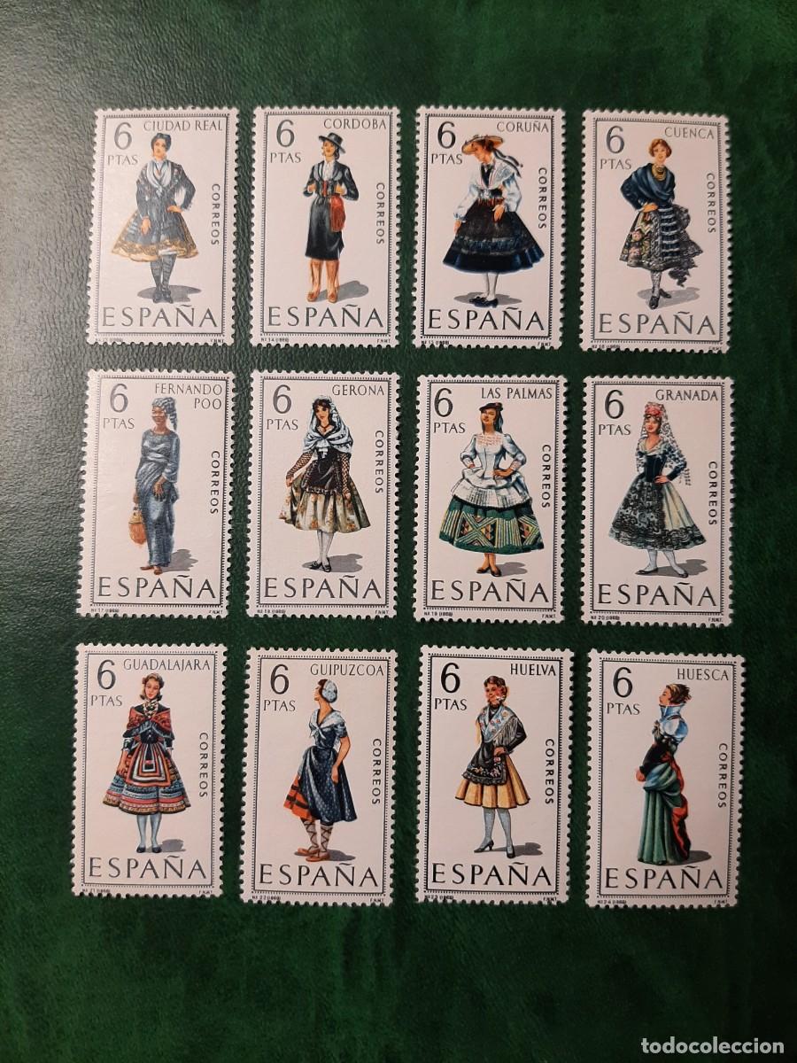 Sellos: Edifil 1839/1850. Trajes T&iacute;picos Espa&ntilde;oles. - Foto 1