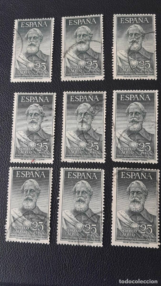 Sellos: 1953 ESPA&Ntilde;A. LEGAZPI - Foto 1