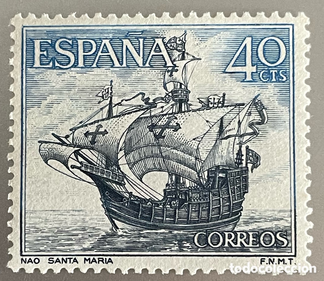 Sellos: Espa&ntilde;a. Homenaje a La Marina. 1964 - Foto 1