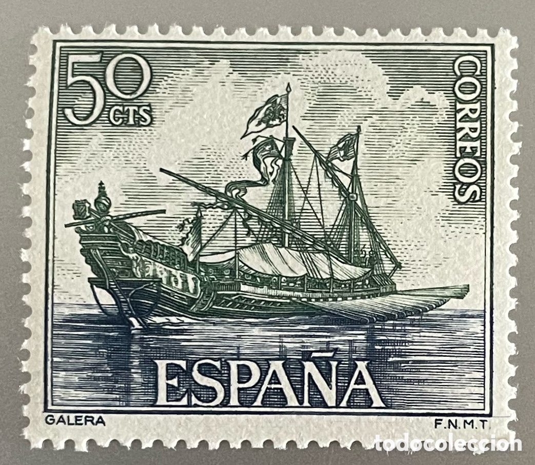 Sellos: Espa&ntilde;a. Homenaje a La Marina. 1964 - Foto 1
