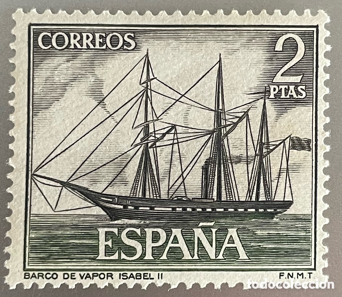 Sellos: Espa&ntilde;a. Homenaje a La Marina. 1964 - Foto 1