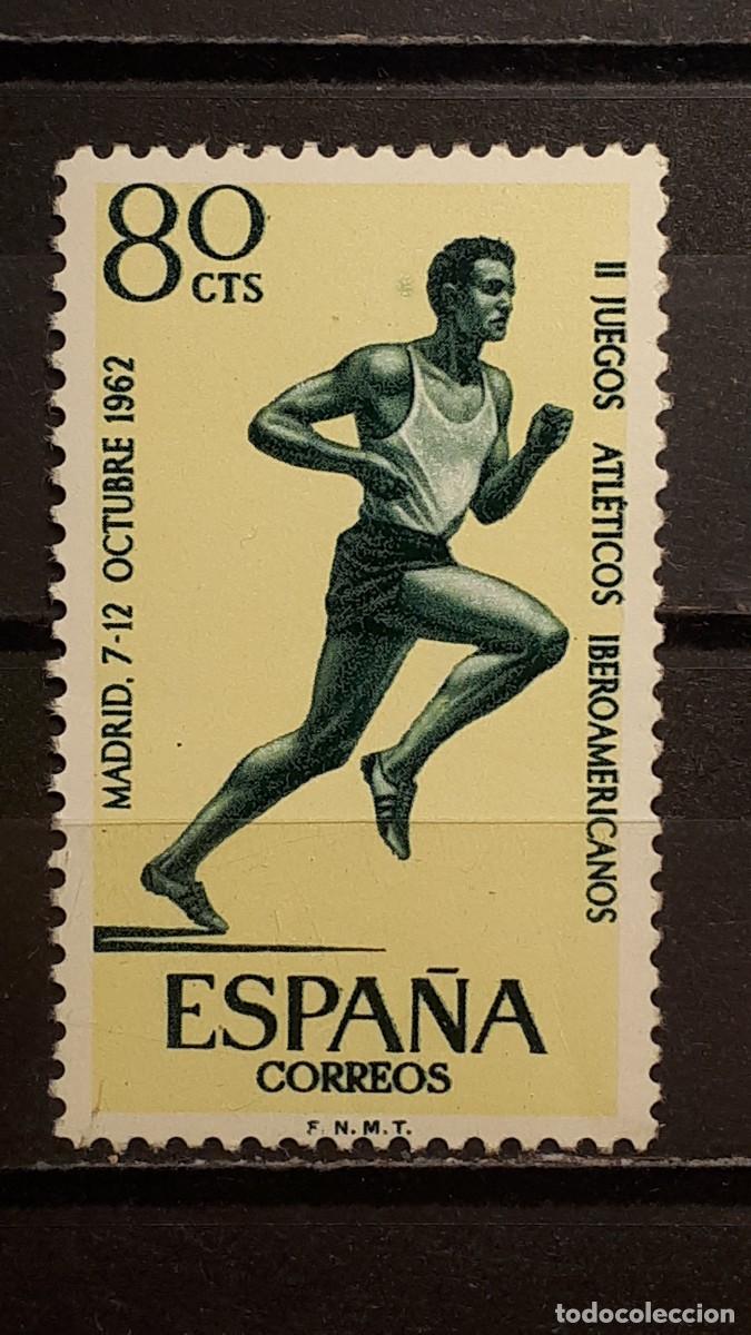 Sellos: ESPA&Ntilde;A. A&Ntilde;O 1962. **. EDIFIL 1451 - Foto 1