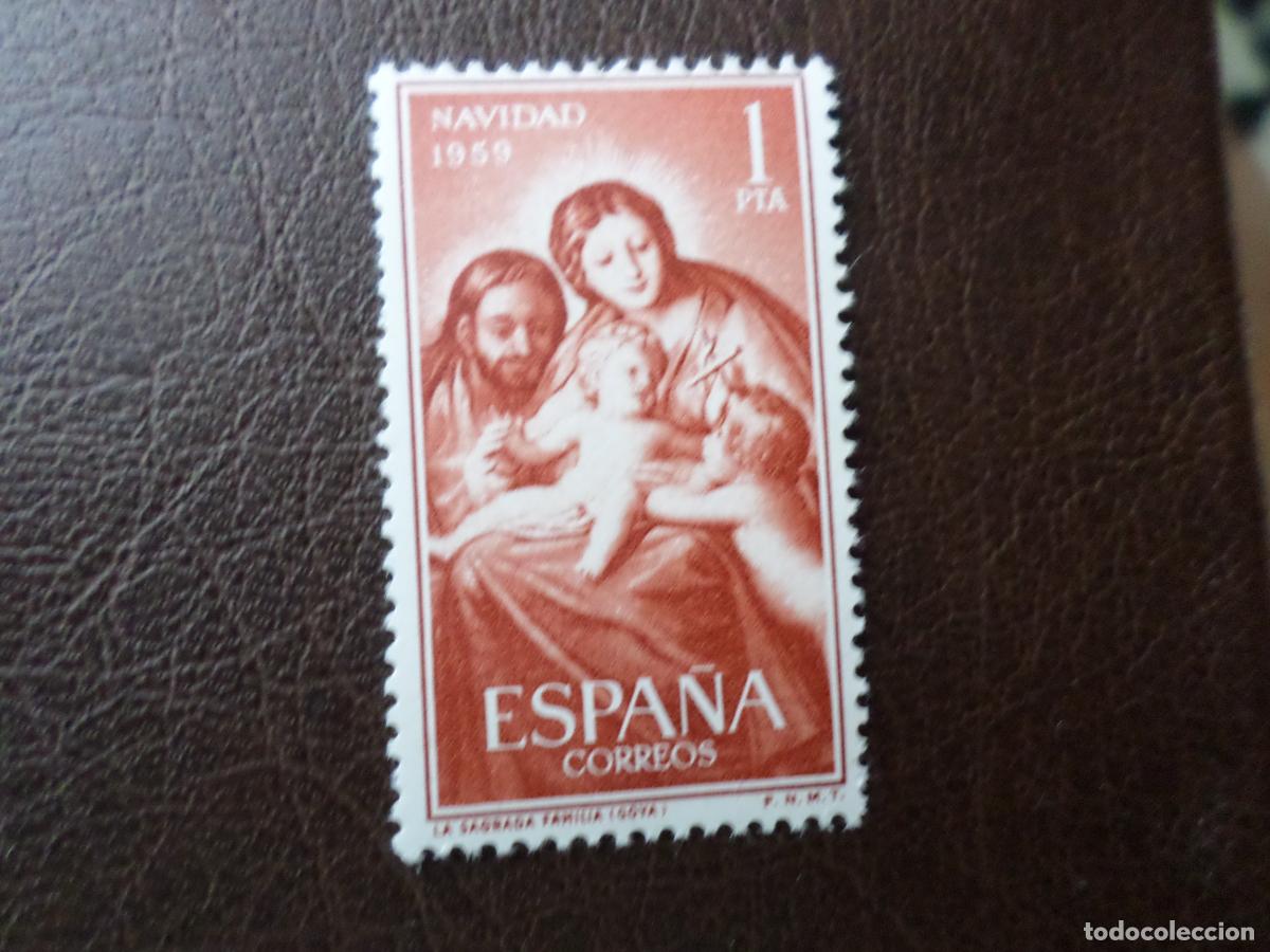 Sellos: 1959, navidad, edifil 1253 - Foto 1
