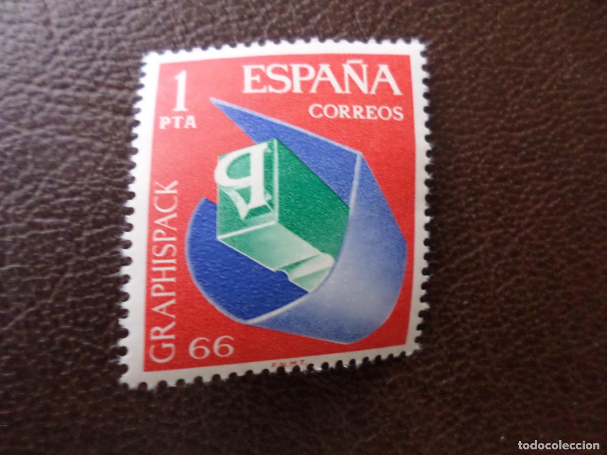 Sellos: 1966, graphispack-66, edifil 1709 - Foto 1