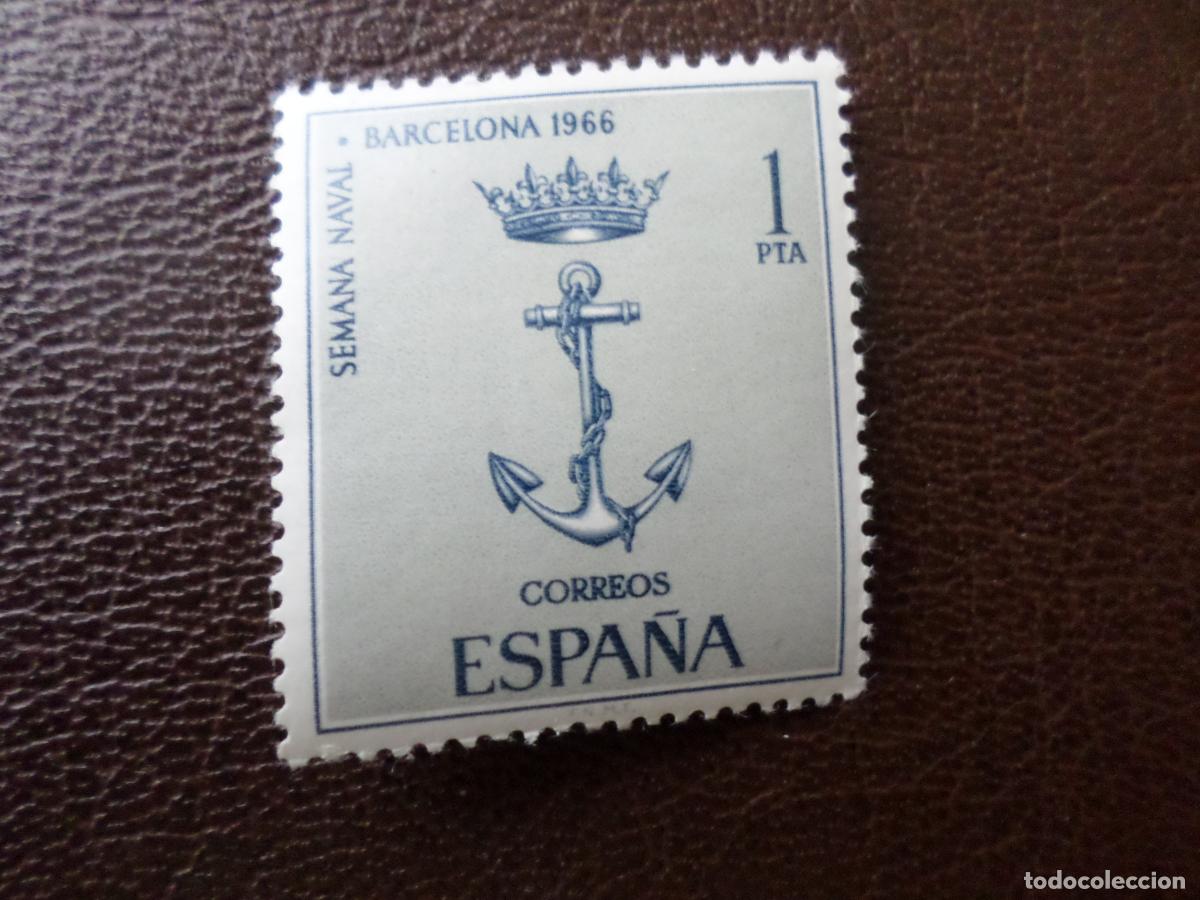 Sellos: 1966, semana naval de barcelona, edifil 1737 - Foto 1