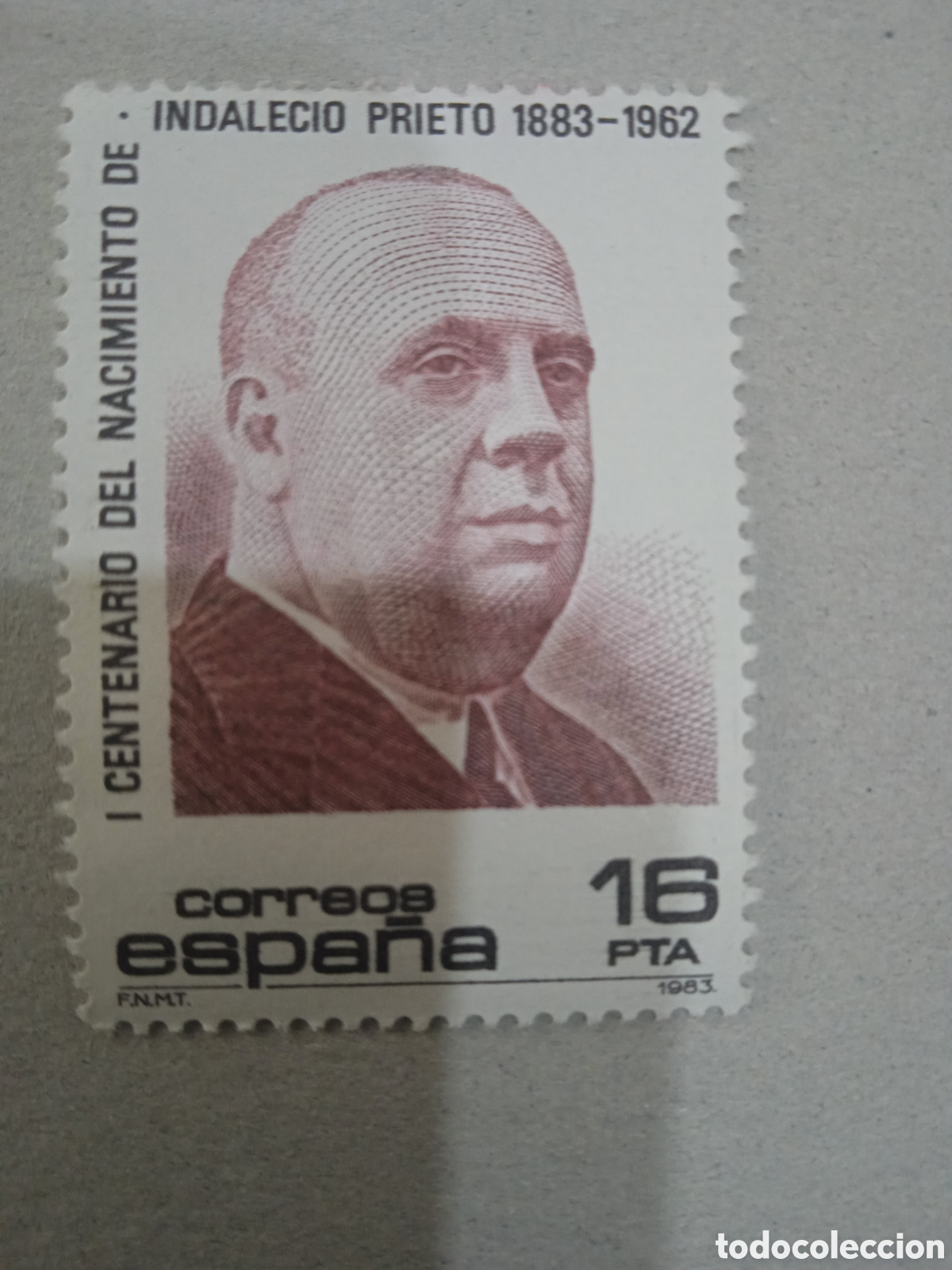 Sellos: Sello 1 centenario nacimiento Indalecio Prieto - Foto 1