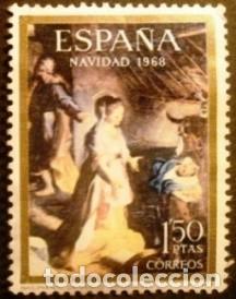 Sellos: 1968 ESPA&Ntilde;A. Navidad - Foto 1