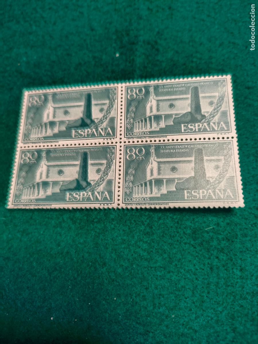 Sellos: EDIFIL 1199 SELLOS NUEVOS EN BLOQUE DE 4 - Foto 1