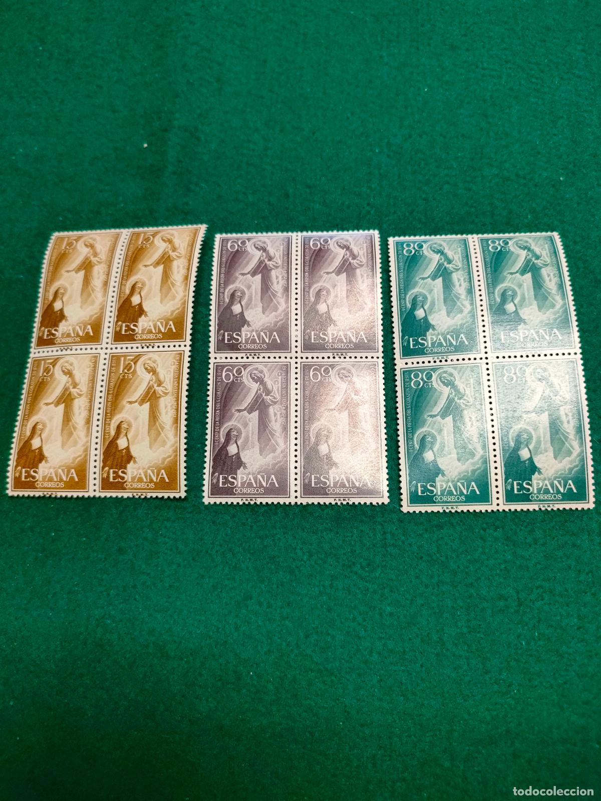 Sellos: EDIFIL 1206-08 SELLOS NUEVOS EN BLOQUE DE 4 - Foto 1