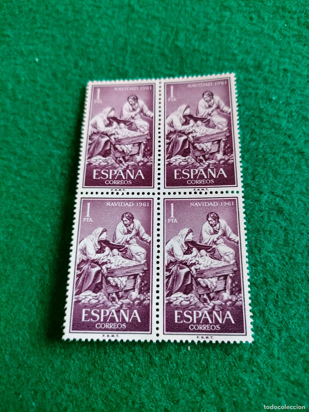 Sellos: EDIFIL 1400 SELLOS NUEVOS EN BLOQUE DE 4 - Foto 1